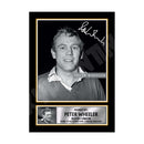 PETER WHEELER 1 Limited Edition Rugby Player Signed Print - Rugby