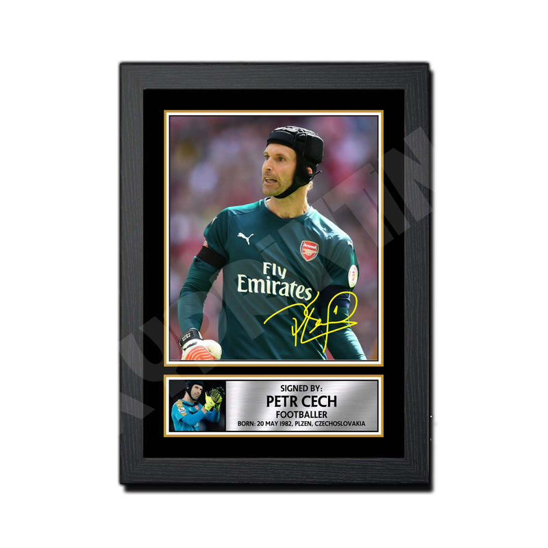 PETR CECH 2 Limited Edition Football Player Signed Print - Football