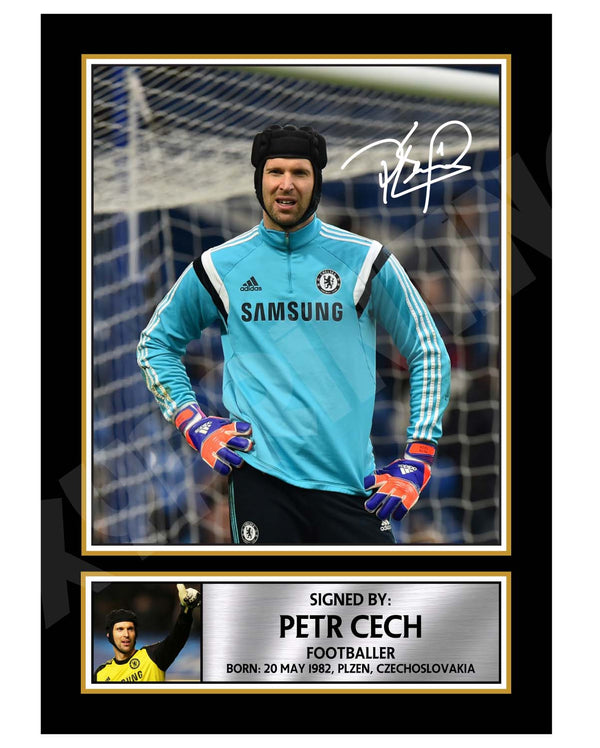 PETR CECH CHELSEA Football Player Printed Signature Print