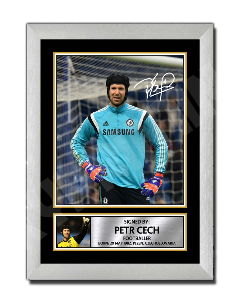 PETR CECH CHELSEA Limited Edition Football Player Signed Print - Football