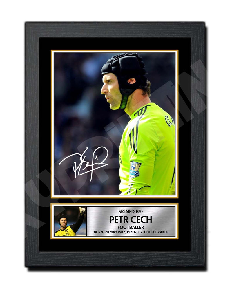 PETR CECH CHELSEA 2 Limited Edition Football Player Signed Print - Football