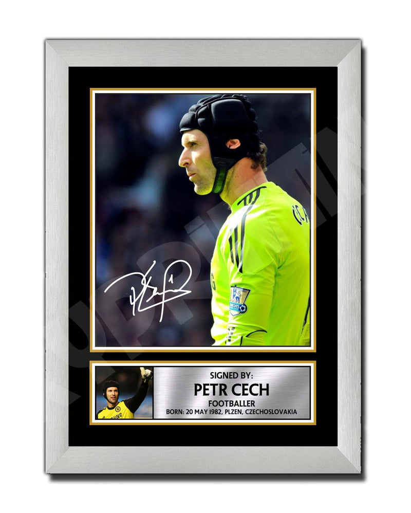 PETR CECH CHELSEA 2 Limited Edition Football Player Signed Print - Football