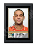 PHIL BABB 2 Limited Edition Football Player Signed Print - Football
