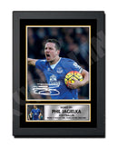 PHIL JAGIELKA 2 Limited Edition Football Player Signed Print - Football