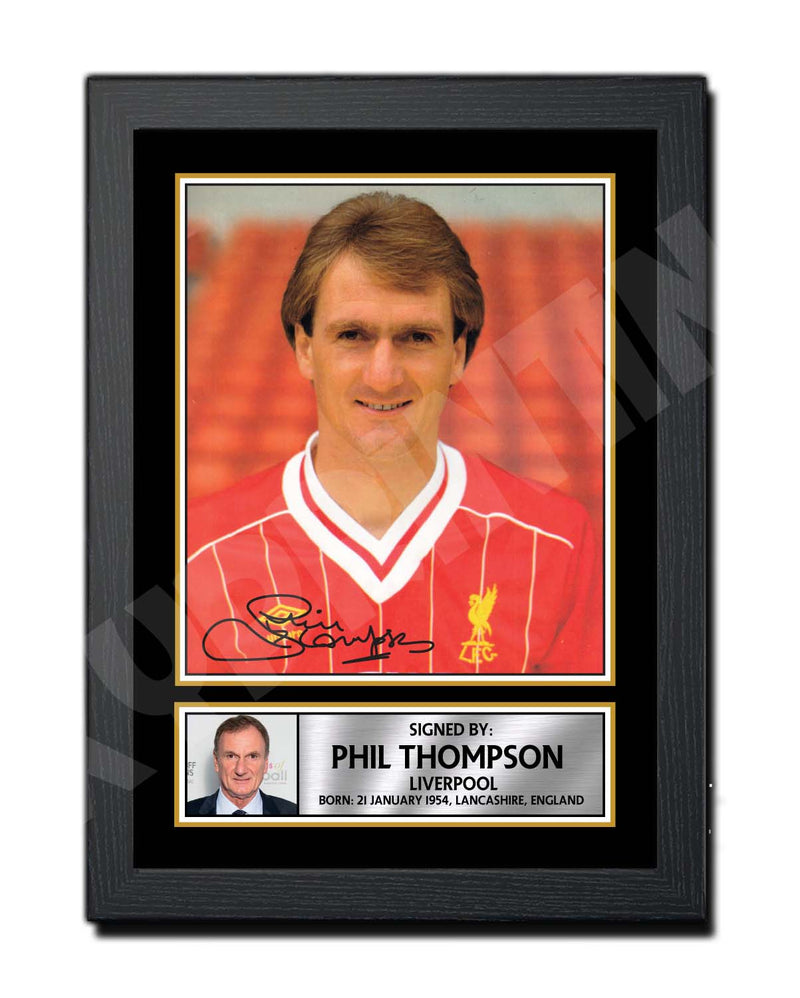 PHIL THOMPSON 1 Limited Edition Football Player Signed Print - Football