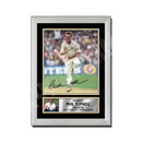 PHIL TUFNELL Limited Edition Cricketer Signed Print - Cricket Player