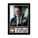 PHIL TUFNELL 2 Limited Edition Cricketer Signed Print - Cricket Player