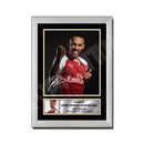 PIERRE EMERICK AUBAMEYANG Limited Edition Football Player Signed Print - Football