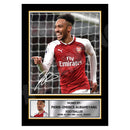 PIERRE EMERICK AUBAMEYANG 2 Limited Edition Football Player Signed Print - Football