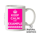 KEEP CALM AND BOG OFF! Mug