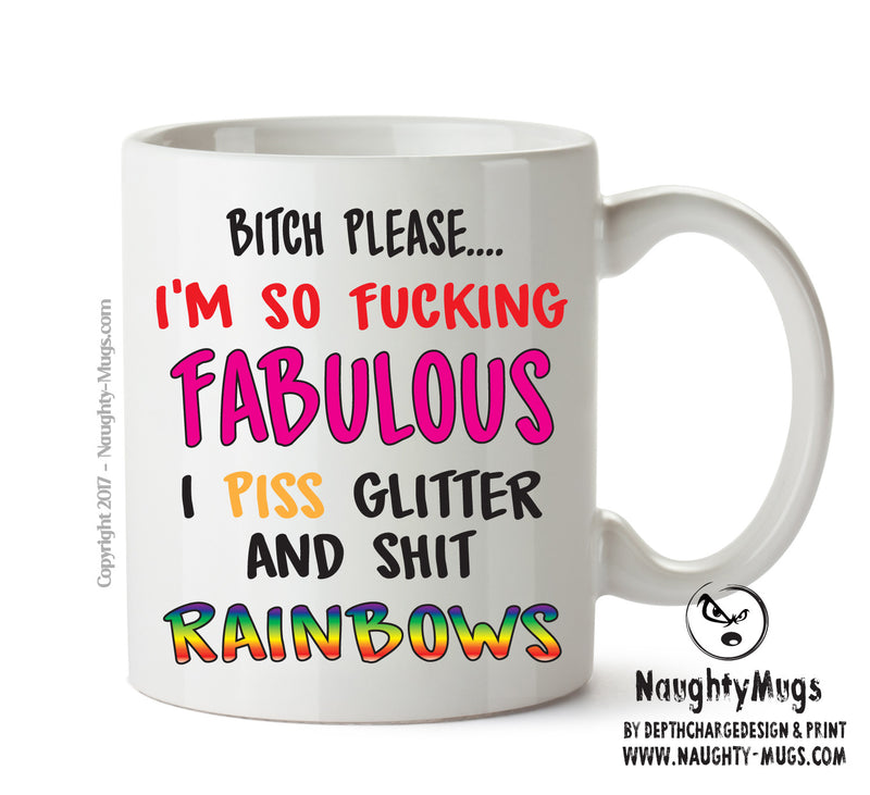 Piss Glitter And Shit Rainbows - Adult Mug