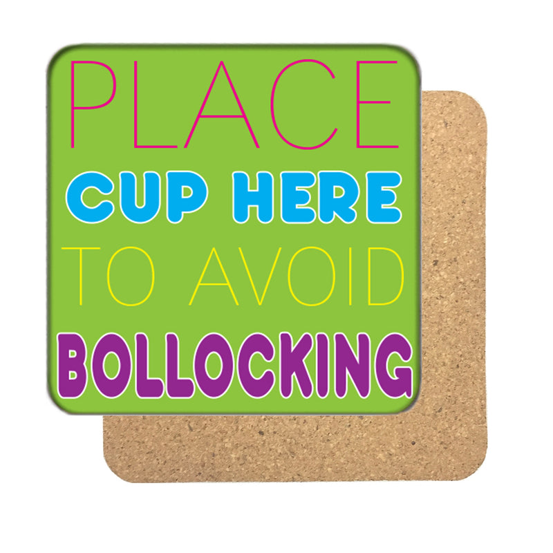 Place Cup Here Drinks Coaster 3