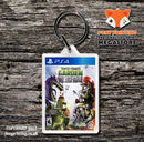 PLANTS VS ZOMBIES GARDEN WARFARE PS4 Game Inspired Retro Gaming Keyring