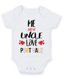 Me and My Uncle Love PORT VALE Personalised FOOTBALL TEAM Baby Grow