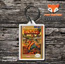 Popeye Retro NES Game Cover Art Gaming Keyring