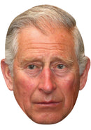 PRINCE CHARLES JB - Royal Fancy Dress Cardboard Celebrity Party Face Mask