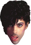 PRINCE TONGUE JB - Music Star Fancy Dress Cardboard Celebrity Party Face Mask