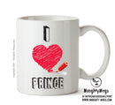 I Love PRINCE Celebrity Mug