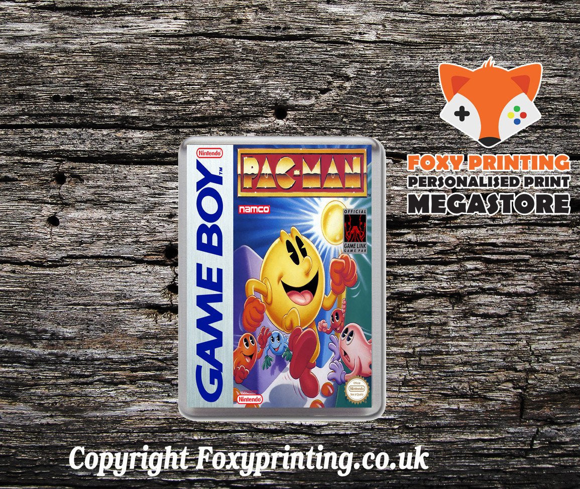 Pac-Man Nintendo DS Style Retro Gaming Magnet