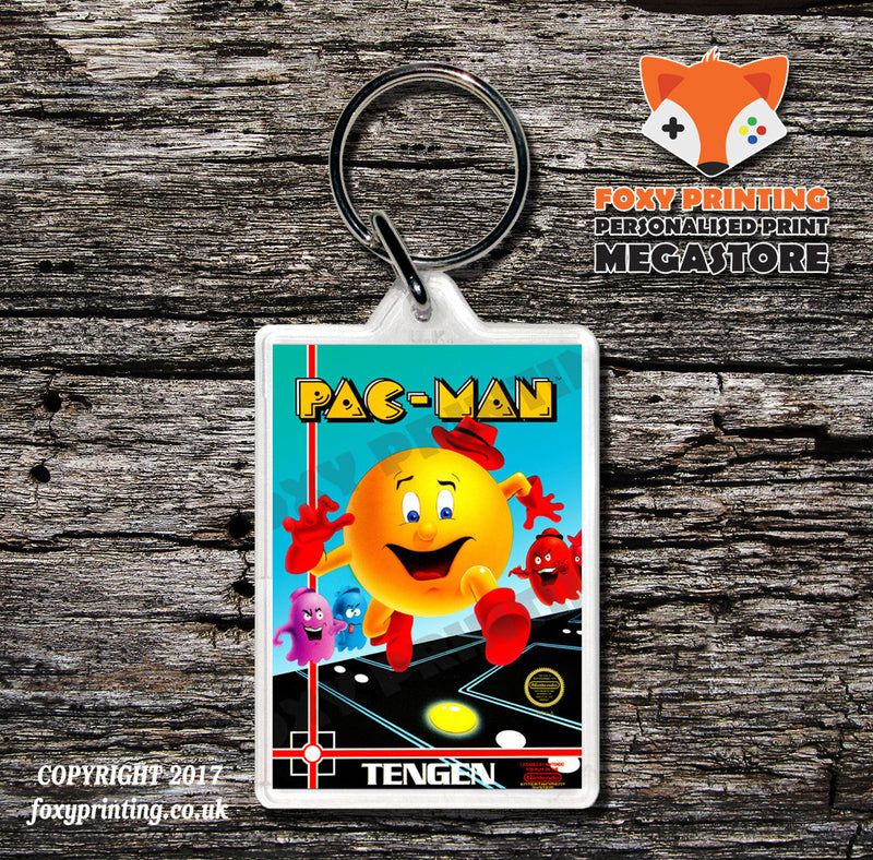 Overlord Retro NES Game Cover Art Gaming Keyring