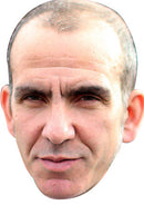 Paolo Di Canio FOOTBALL 2018 Celebrity Face Mask Fancy Dress Cardboard Costume Mask