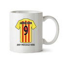 Partick Thistle Football Team Mug Personalised Birthday Age And Name