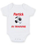Partick Thistle in Training Football Fan Baby Grow Bodysuit