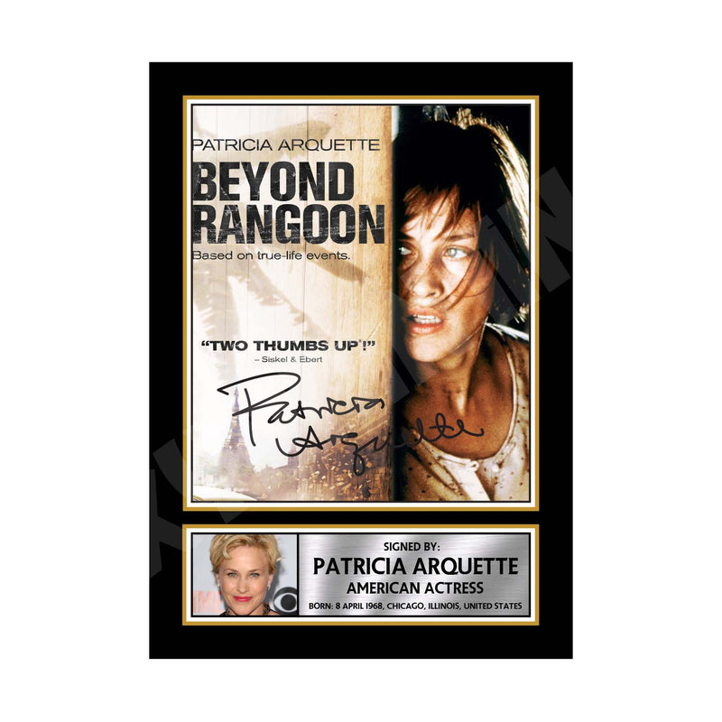 Patricia Arquette 1 Limited Edition Movie Signed Print