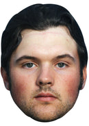 PATRICK REED JB - Golf Fancy Dress Cardboard Celebrity Party Face Mask