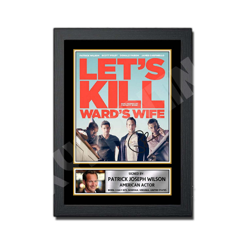 Patrick Wilson 1 Limited Edition Movie Signed Print