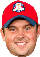 Patrick Reed Golfer 2016 Celebrity Face Mask Fancy Dress Cardboard Costume Mask