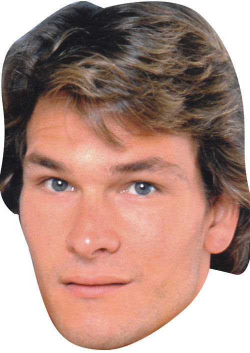 Patrick Swayze Face Mask – Fancy Dress Cardboard Costume Mask