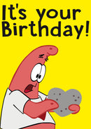 THEME INSPIRED Kids Adult Personalised Birthday Card Patrick Heart Birthday Card