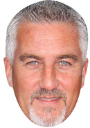 PAUL HOLLYWOOD JB - TV Star Fancy Dress Cardboard Celebrity Party Face Mask