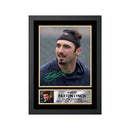 Paxton Lynch 2 Limited Edition Football Signed Print - American Footballer