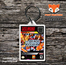 Peace Keepers Game Inspired Retro Gaming Keyring