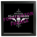 Peaky Blinders Lego Display Case - Minifigure Display Background and Frames