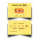Personalised Sandwich Loyalty Cards 1