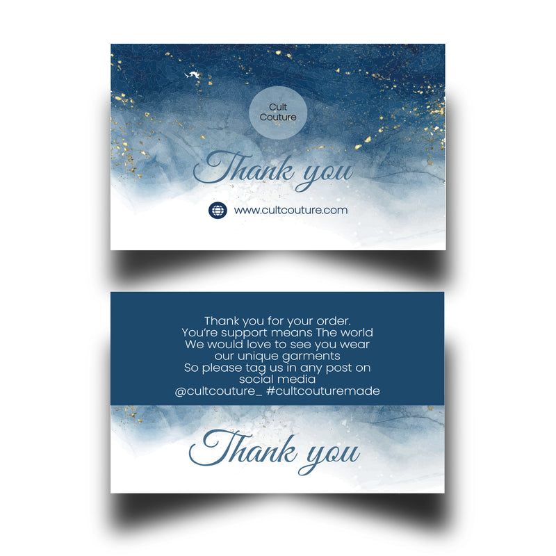 Personalised Business Thank You Cards 10