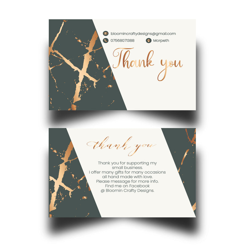 Personalised Business Thank You Cards 12