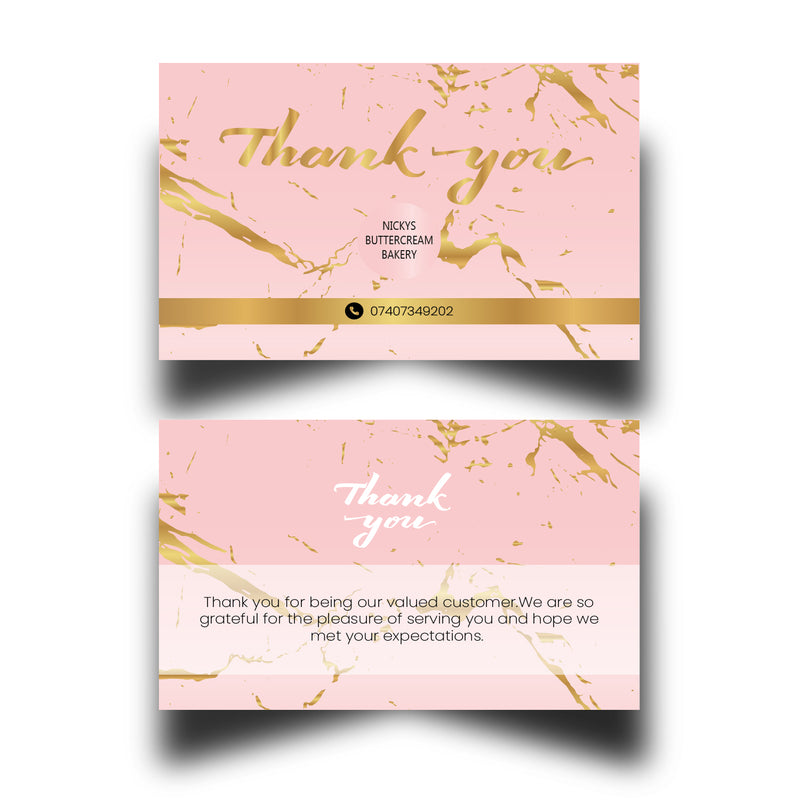 Personalised Business Thank You Cards 13