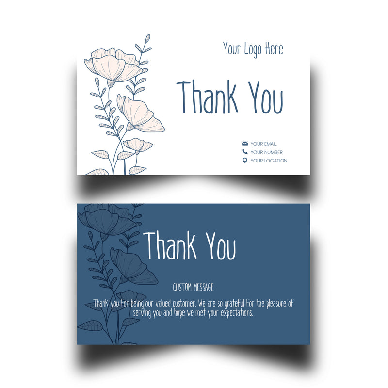 Personalised Business Thank You Cards 24