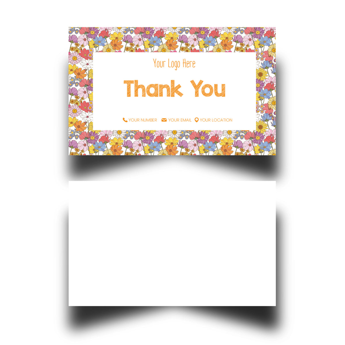Personalised Business Thank You Cards 25