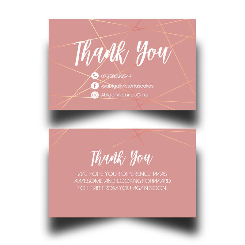 Personalised Business Thank You Cards 31
