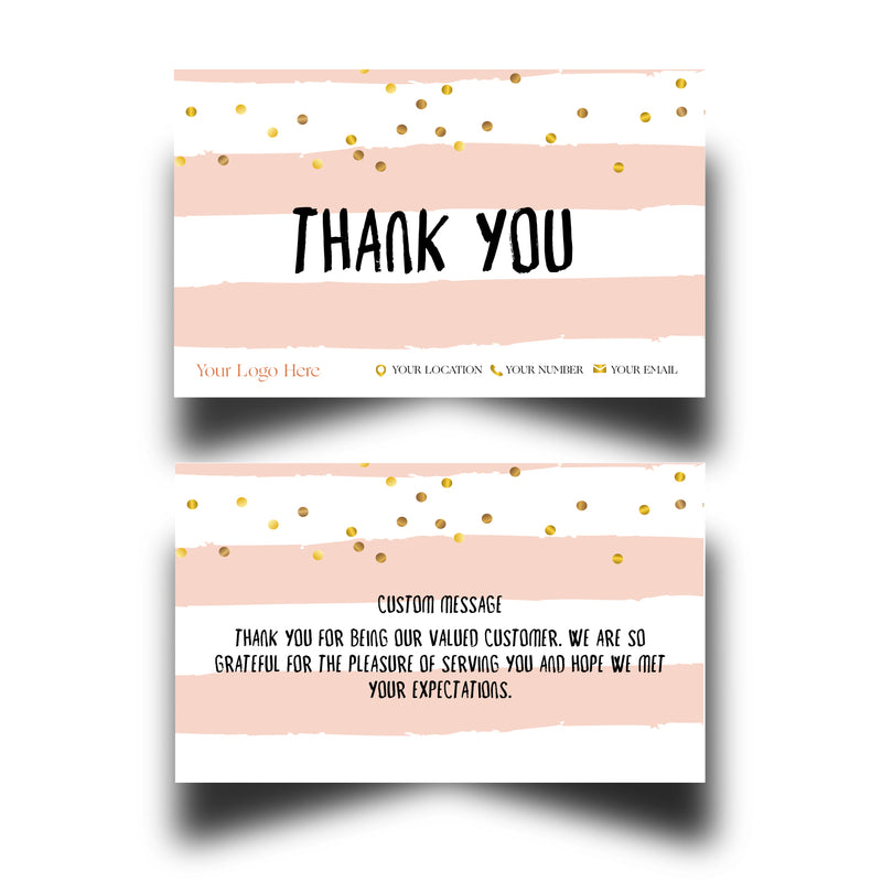 Personalised Business Thank You Cards 36