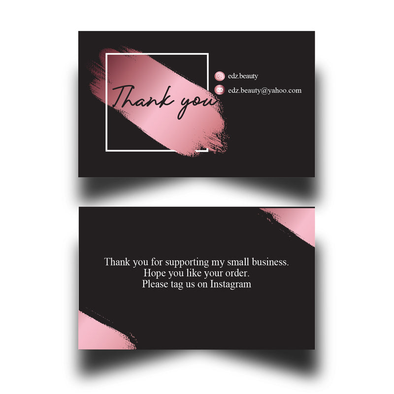 Personalised Business Thank You Cards 37
