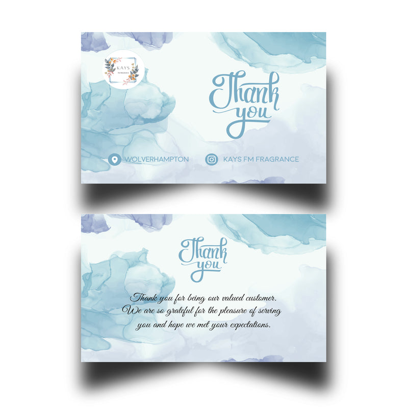 Personalised Business Thank You Cards 6