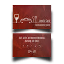 Personalised Cafe Loyalty Cards 7
