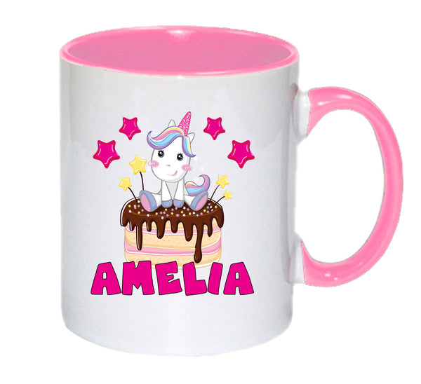 Personalised Unicorn 102 Mug
