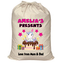 Personalised Unicorn Santa Sack XL - 102 Custom Name